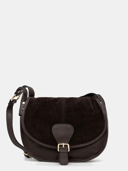 Zdjęcie produktu Answear.LAB torebka crossbody damska skórzana brązowy