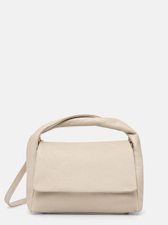 Zdjęcie produktu Answear.LAB torebka crossbody damska skórzana beżowy