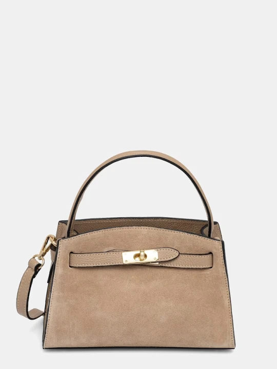 Zdjęcie produktu Answear.LAB torebka crossbody damska skórzana beżowy