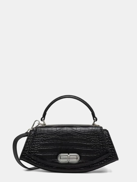 Zdjęcie produktu Answear.LAB torebka crossbody damska skórzana czarny