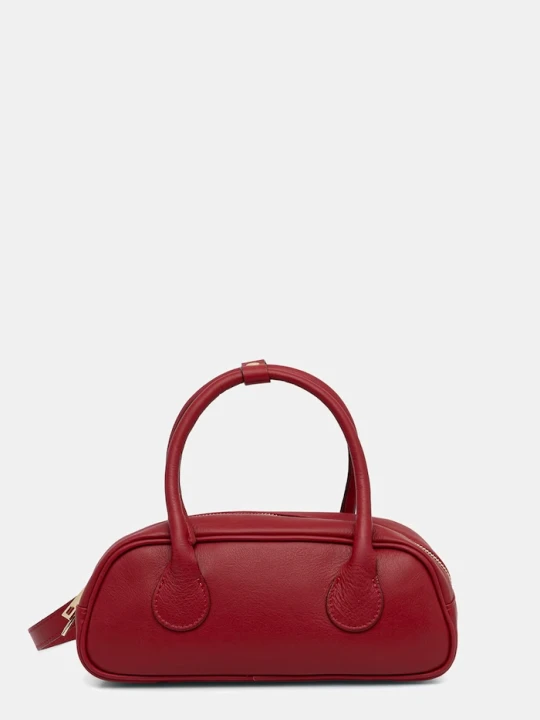 Zdjęcie produktu Answear.LAB torebka crossbody damska skórzana czerwony