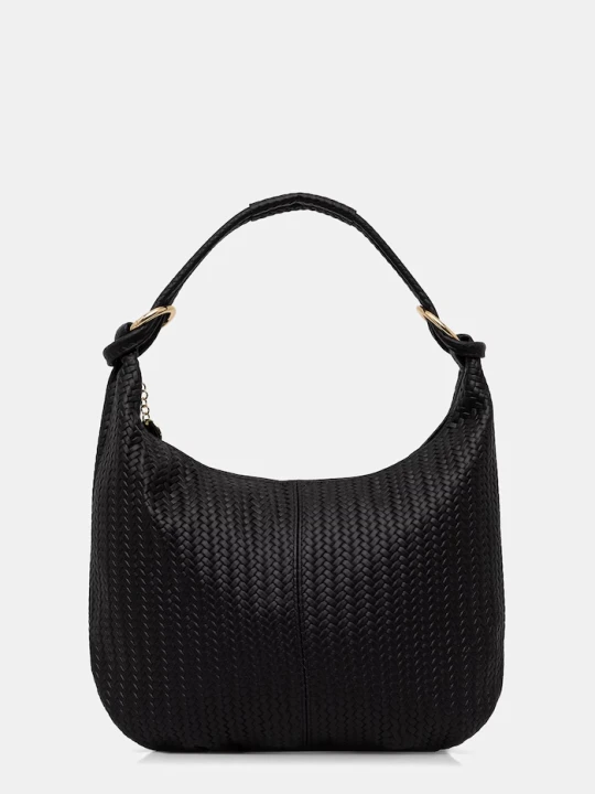 Zdjęcie produktu Answear.LAB torebka hobo damska skórzana czarny