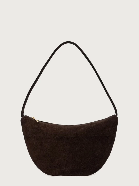 Zdjęcie produktu Answear.LAB torebka hobo damska zamszowa brązowy