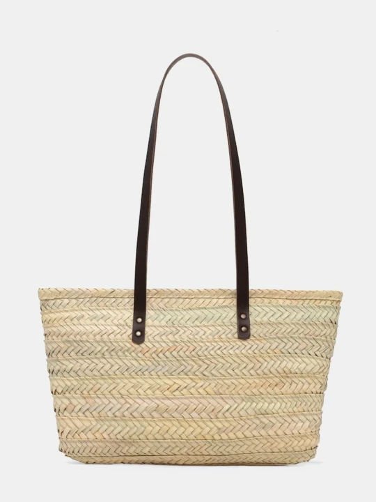 Zdjęcie produktu Answear.LAB torebka shopper damska pleciona beżowy