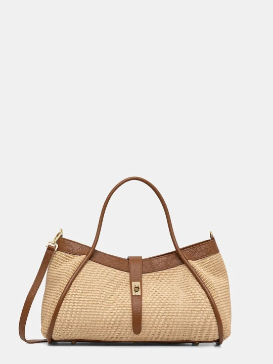 Zdjęcie produktu Answear.LAB torebka shopper damska pleciona brązowy
