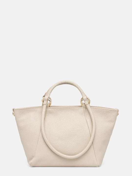 Zdjęcie produktu Answear.LAB torebka shopper damska skórzana beżowy
