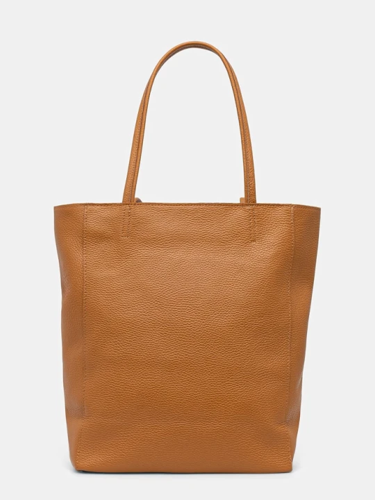 Zdjęcie produktu Answear.LAB torebka shopper damska skórzana brązowy