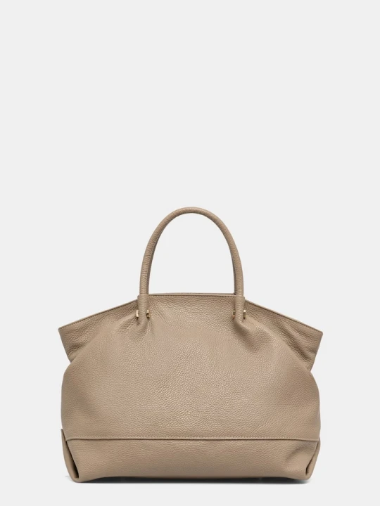 Zdjęcie produktu Answear.LAB torebka shopper damska skórzana beżowy