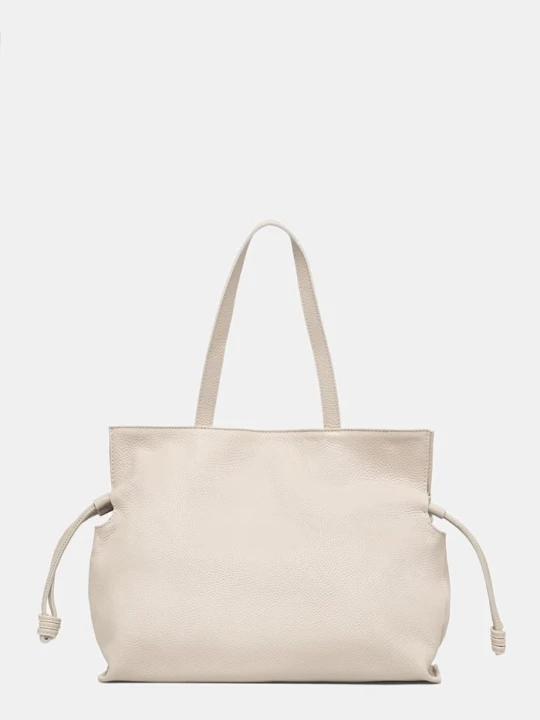 Zdjęcie produktu Answear.LAB torebka shopper damska skórzana beżowy