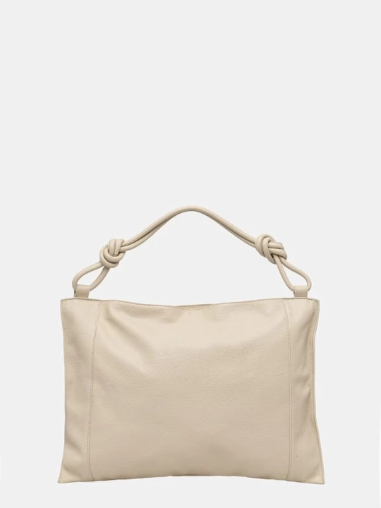 Zdjęcie produktu Answear.LAB torebka shopper damska skórzana beżowy