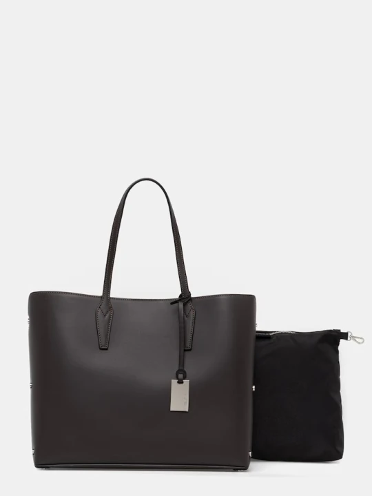 Zdjęcie produktu Answear.LAB torebka shopper damska skórzana brązowy