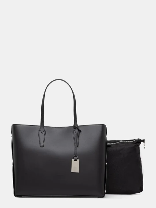 Zdjęcie produktu Answear.LAB torebka shopper damska skórzana czarny