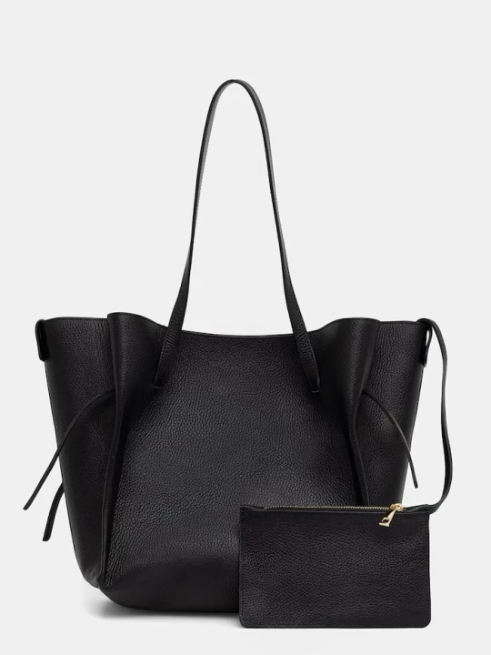 Zdjęcie produktu Answear.LAB torebka shopper damska skórzana czarny
