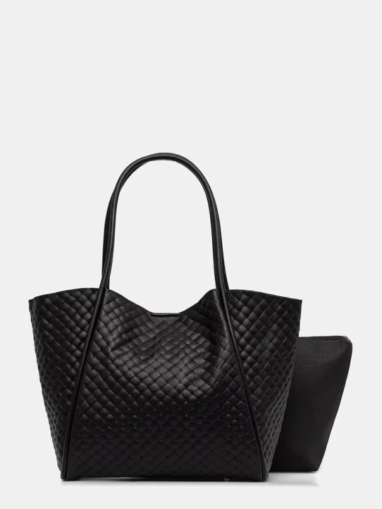 Zdjęcie produktu Answear.LAB torebka shopper damska skórzana czarny