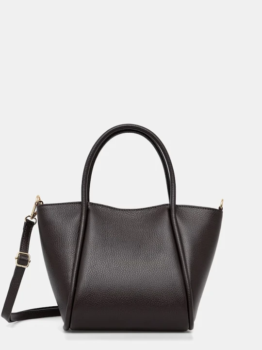 Zdjęcie produktu Answear.LAB torebka shopper damska skórzana brązowy