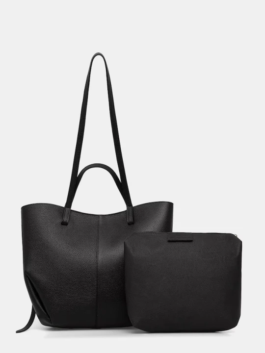 Zdjęcie produktu Answear.LAB torebka shopper damska skórzana czarny