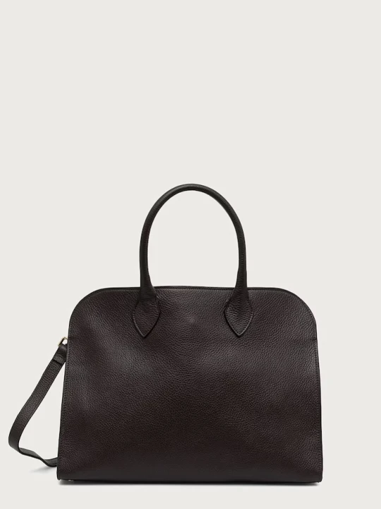 Zdjęcie produktu Answear.LAB torebka shopper damska skórzana brązowy