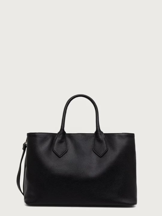 Zdjęcie produktu Answear.LAB torebka shopper damska skórzana czarny
