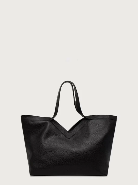 Zdjęcie produktu Answear.LAB torebka shopper damska skórzana czarny