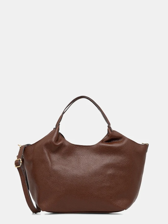 Zdjęcie produktu Answear.LAB torebka shopper damska skórzana brązowy