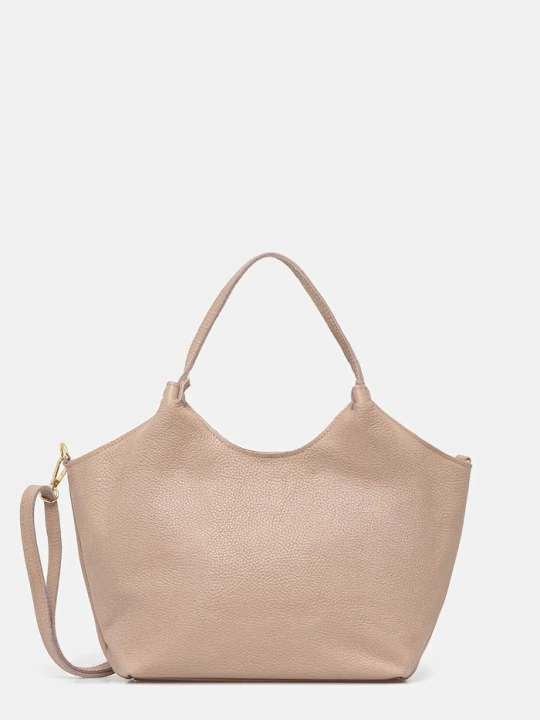 Zdjęcie produktu Answear.LAB torebka shopper damska skórzana różowy