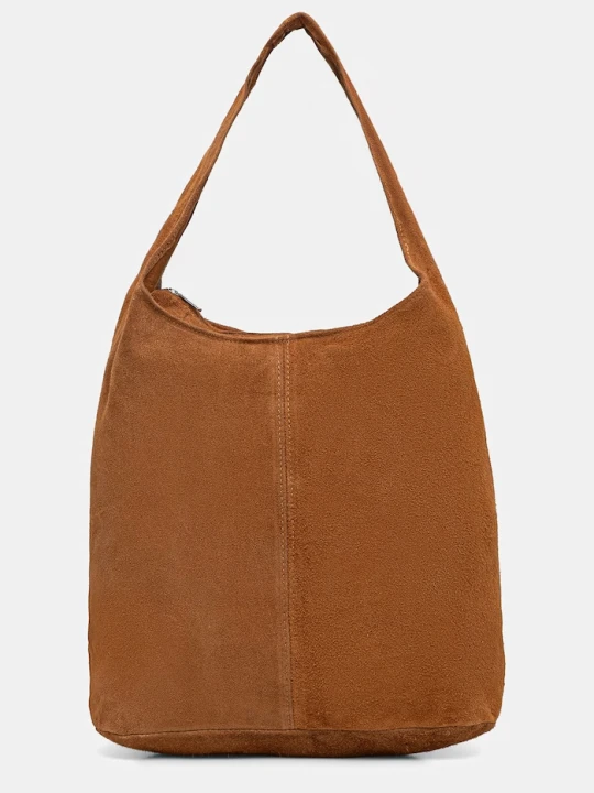 Zdjęcie produktu Answear.LAB Answear Lab torebka zamszowa brązowy