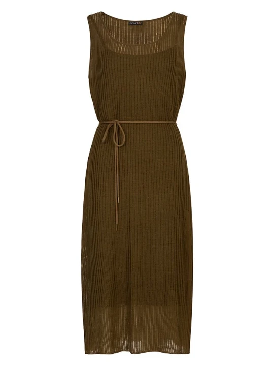 Zdjęcie produktu APART Sukienka w kolorze khaki rozmiar: 42