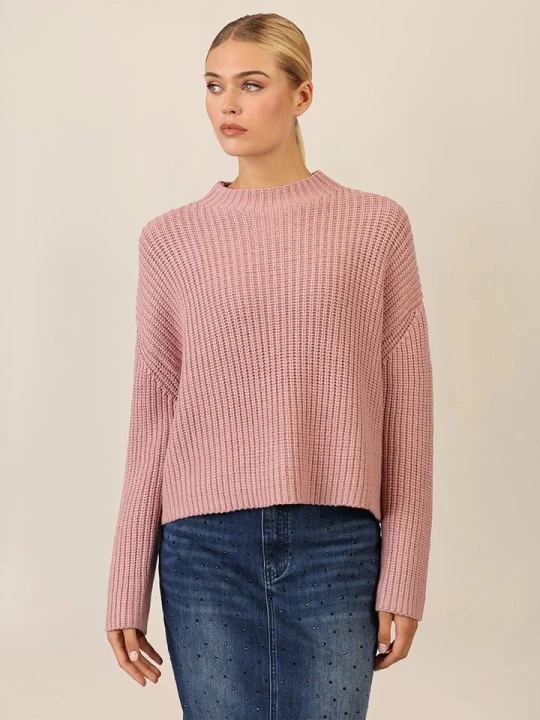 Zdjęcie produktu APART Sweter w kolorze jasnoróżowym rozmiar: 36 / 38