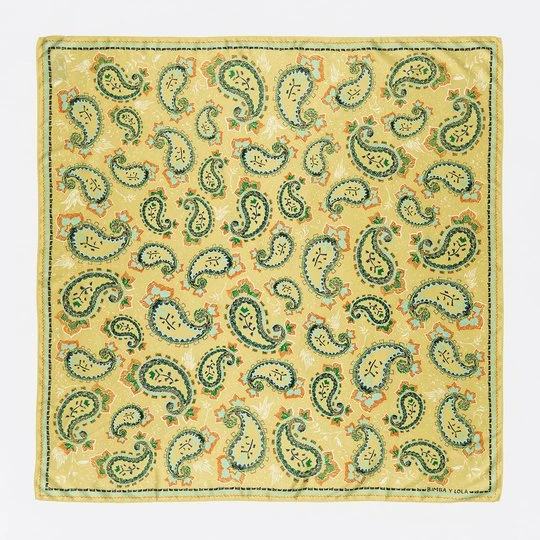 Zdjęcie produktu Chusta paisley banana BIMBA Y LOLA
