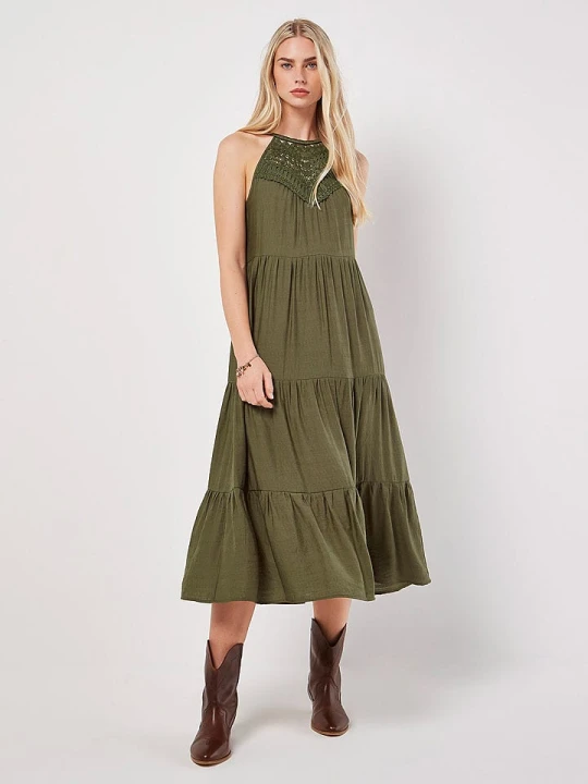 Zdjęcie produktu Apricot Sukienka w kolorze khaki rozmiar: L