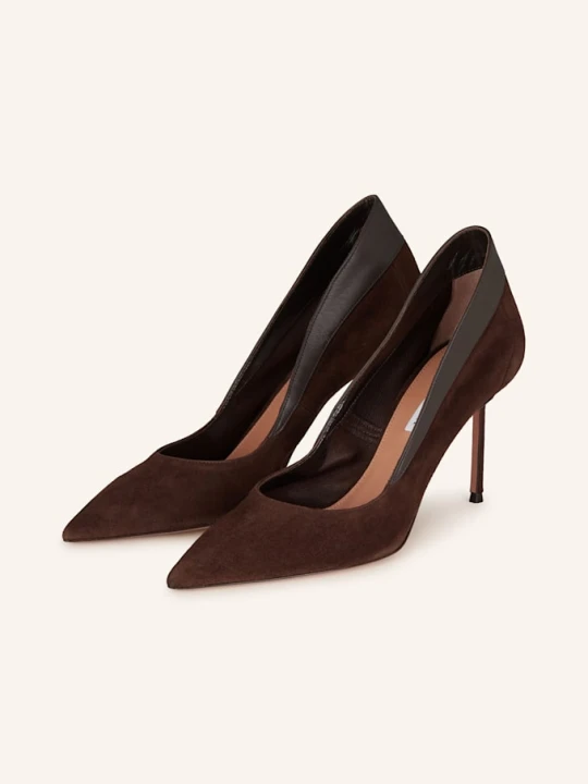 Zdjęcie produktu Aquazzura Czółenka Guanto braun CIEMNOBRĄZOWY