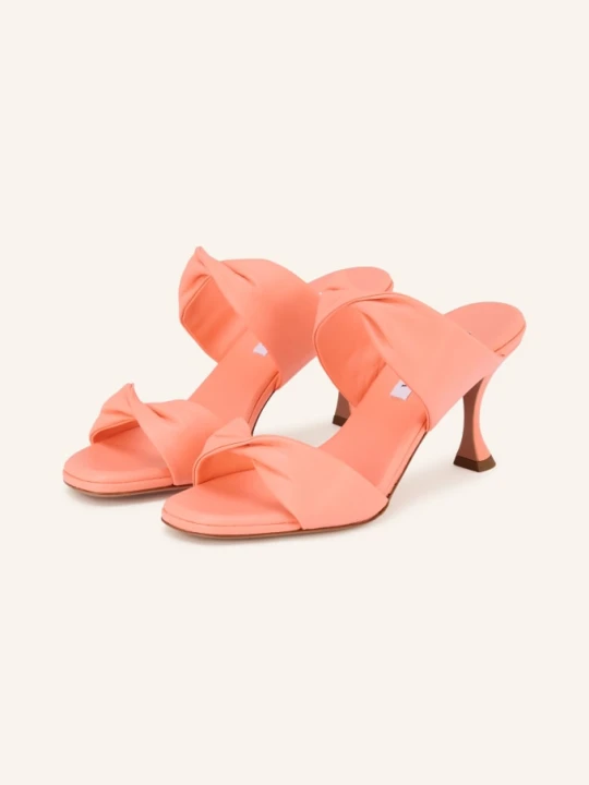 Zdjęcie produktu Aquazzura Klapki Typu Mules Twist rosa JASNOCZERWONY