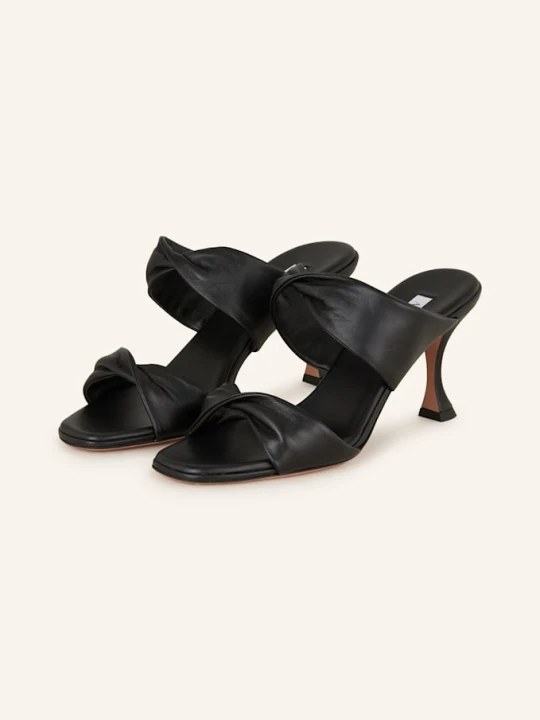 Zdjęcie produktu Aquazzura Klapki Typu Mules Twist schwarz CZARNY