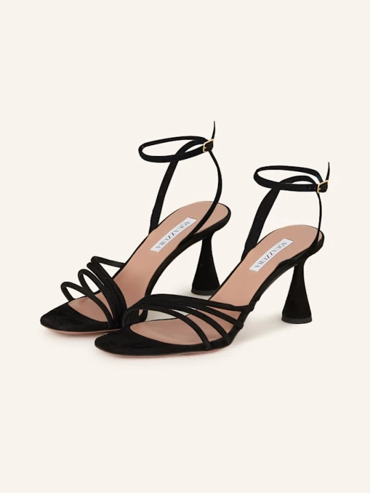 Zdjęcie produktu Aquazzura Sandały Na Obcasie Latour schwarz CZARNY