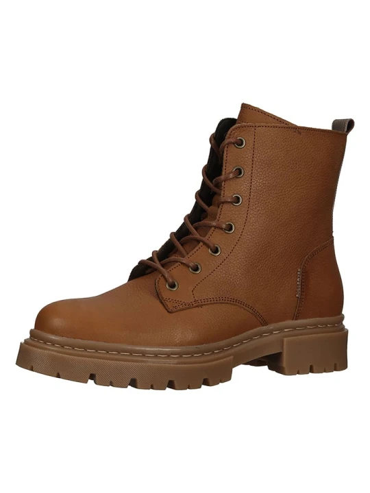 Zdjęcie produktu Ara Shoes Skórzane botki w kolorze jasnobrązowym rozmiar: 40