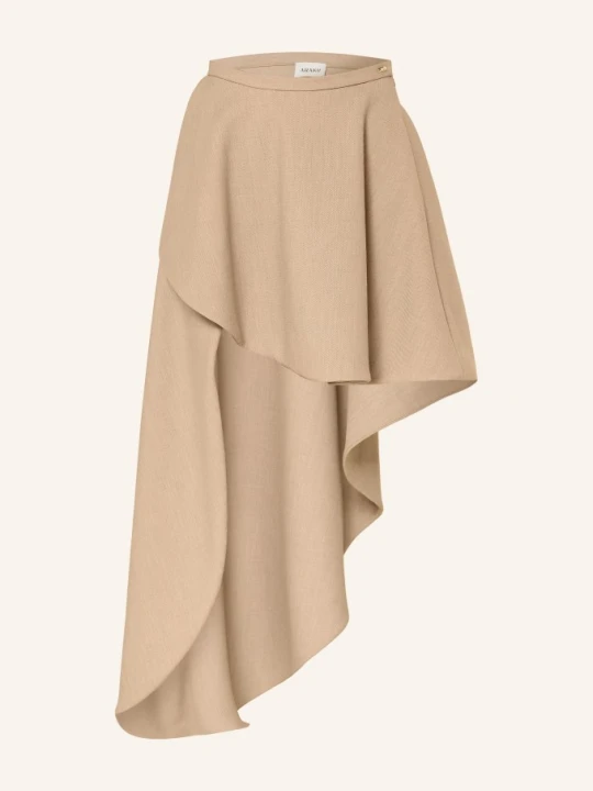 Zdjęcie produktu Arakii Spódnica W Stylu Kopertowym beige