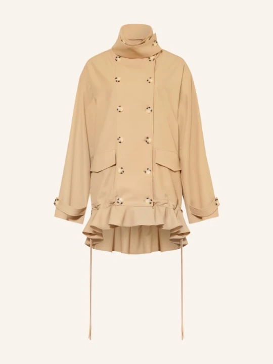 Zdjęcie produktu Arakii Trencz Z Falbanami beige