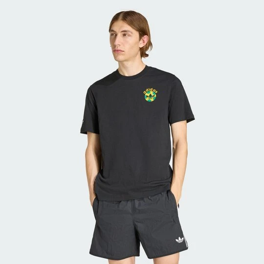 Zdjęcie produktu Archive Football Graphic Tee Shirt Adidas czarny