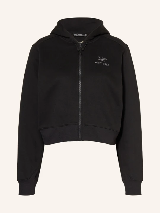 Zdjęcie produktu Arc'teryx Bluza Emblem Crop schwarz CZARNY
