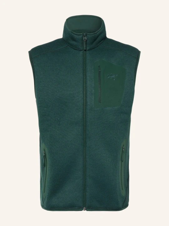 Zdjęcie produktu Arc'teryx Dzianinowa Kamizelka Polarowa Covert gruen CIEMNOZIELONY