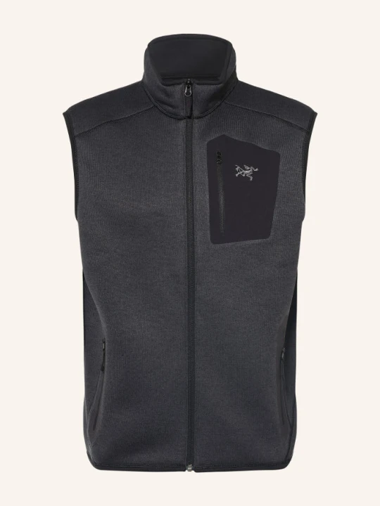 Zdjęcie produktu Arc'teryx Dzianinowa Kamizelka Polarowa Covert schwarz CZARNY