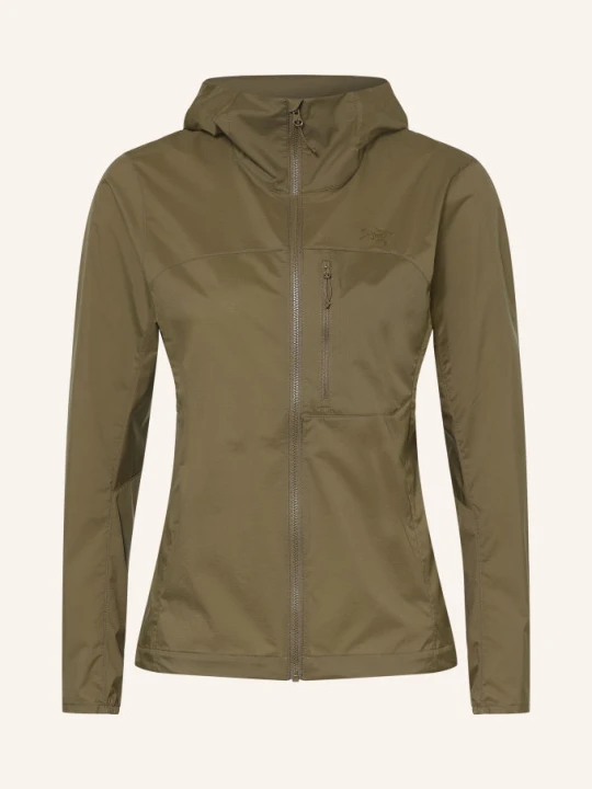 Zdjęcie produktu Arc'teryx Kurtka Wiatrówka Squamish Hoody gruen OLIWKOWY