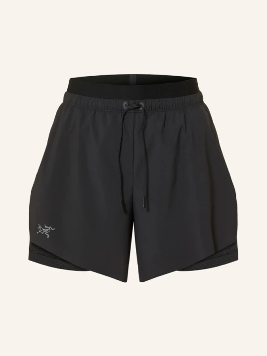 Zdjęcie produktu Arc'teryx Spodenki Trekkingowe Norvan 5 schwarz CZARNY