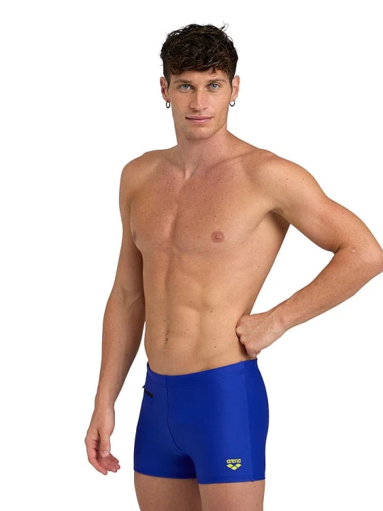 Zdjęcie produktu Arena Kąpielówki "Arena zip" w kolorze niebieskim rozmiar: 6