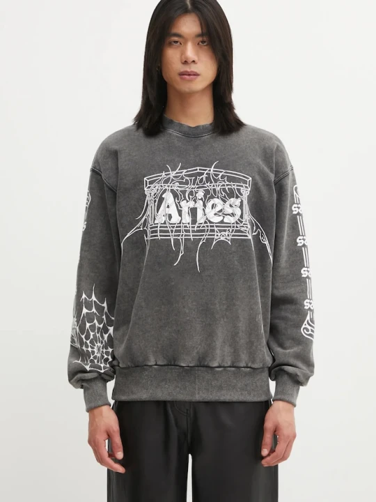 Zdjęcie produktu Aries bluza bawełniana Overlord szary