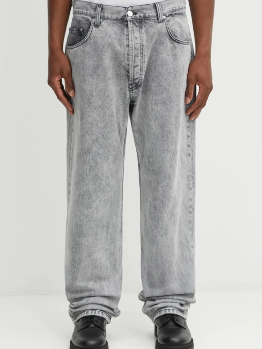 Zdjęcie produktu Aries jeansy Acid Wash szary