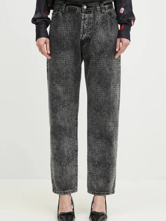 Zdjęcie produktu Aries jeansy bawełniane Lasered Croc Lilly Jean