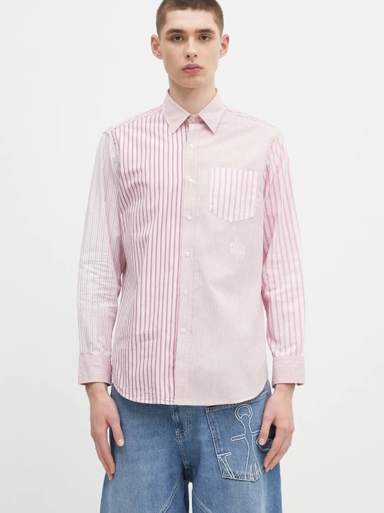 Zdjęcie produktu Aries koszula bawełniana Patchwork LS Shirt