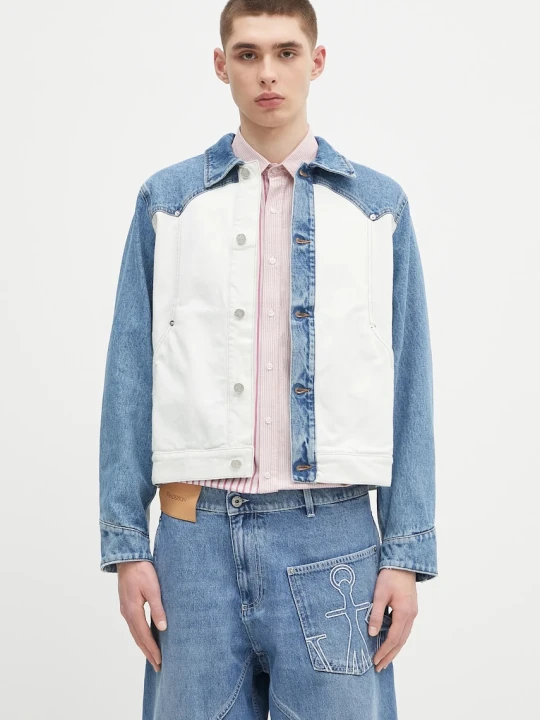 Zdjęcie produktu Aries kurtka jeansowa Patchwork Western Carpenter Jacket