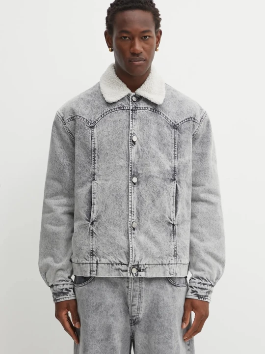Zdjęcie produktu Aries kurtka jeansowa Sherpa Denim Car Coat
